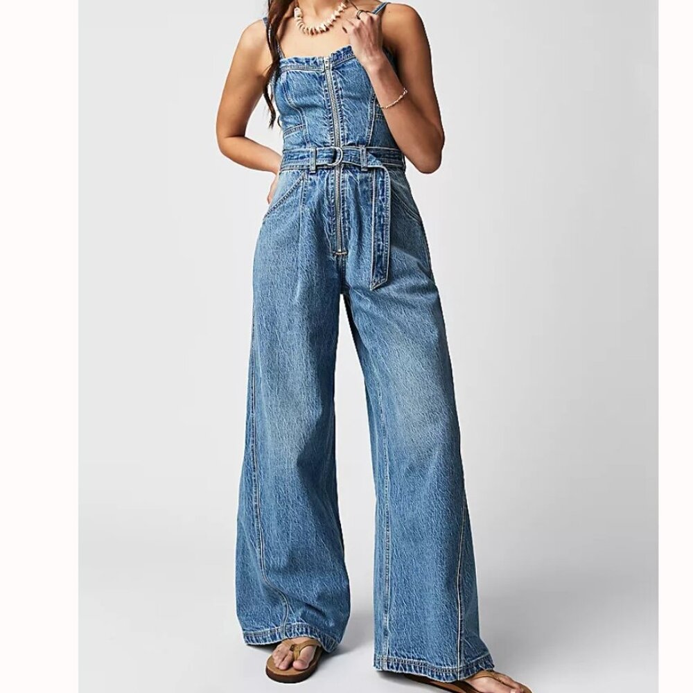 Free People We The Free Sylvie Jumpsuit XS